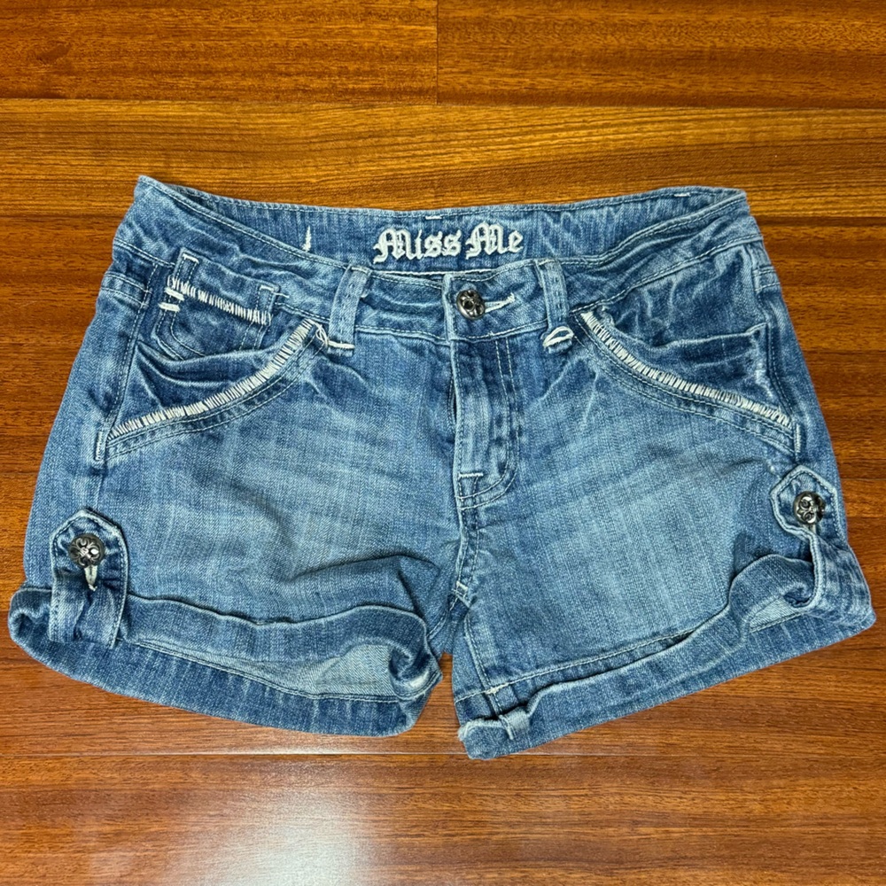 Miss Me Jean Denim Shorts